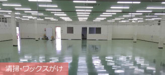 清掃・ワックスがけ